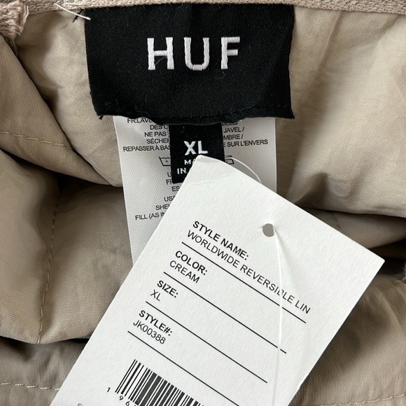 SUPER LIMITED HUF Tan Reversible Worker Jacket NWT - Picture 14 of 14